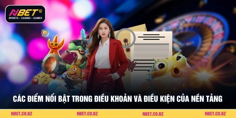 Các điểm nổi bật trong điều khoản và điều kiện của nền tảng