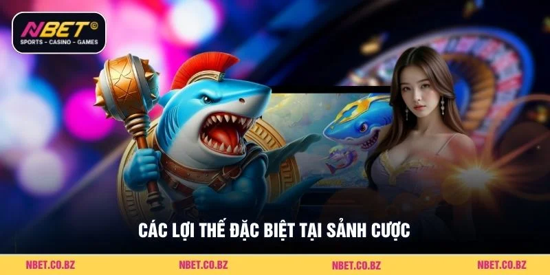 Các lợi thế đặc biệt tại sảnh cược