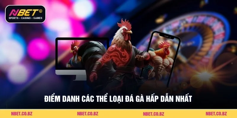 Điểm danh các thể loại đá gà hấp dẫn nhất