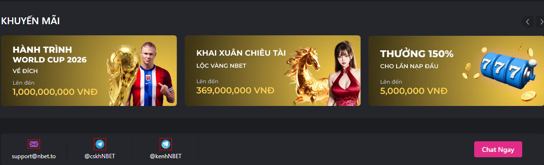 Chương trình khuyến mãi NBET hấp dẫn đang diễn ra